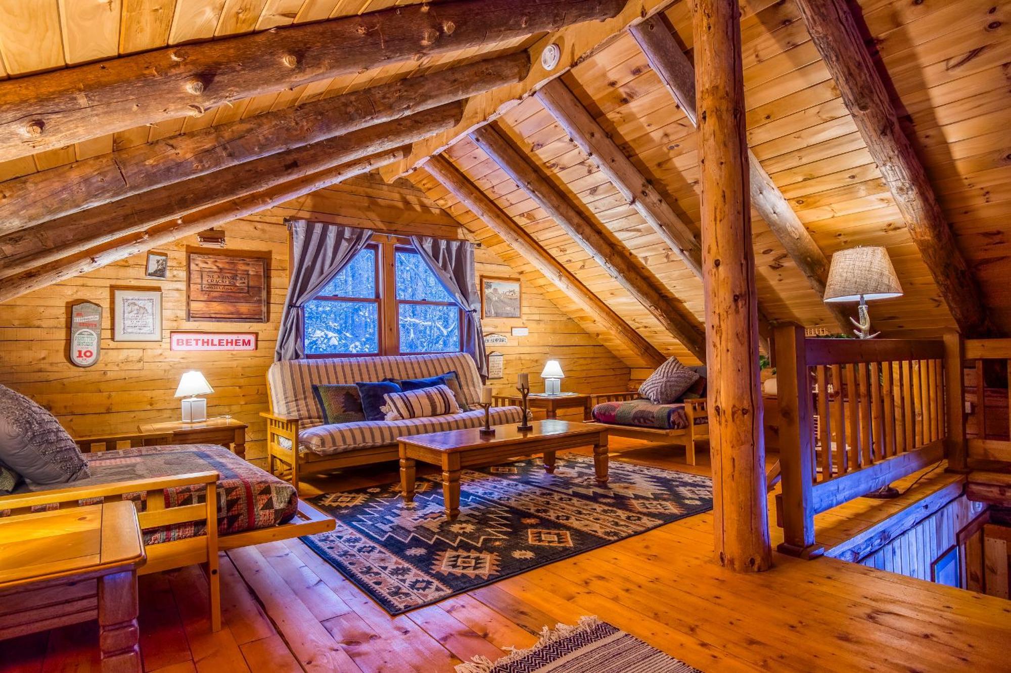 Family-Focused & Pet-Friendly Log Cabin With 4Br 2Ba Sleeps 10 เบธเลเฮม ภายนอก รูปภาพ